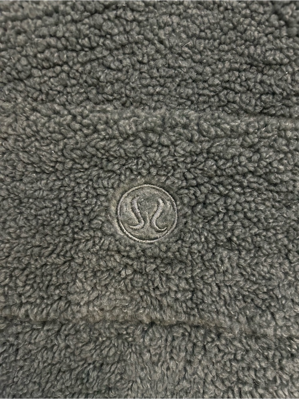 Lululemon Scuba Oversized Funnel-Neck Sherpa Half-Zip Dark Forest XL/XXL - Picture 5 of 7